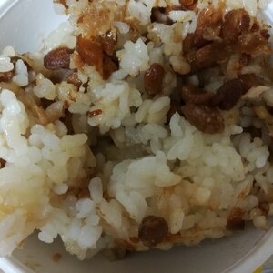 離乳食後期★手づかみ食べ★納豆ご飯とツナのおやき